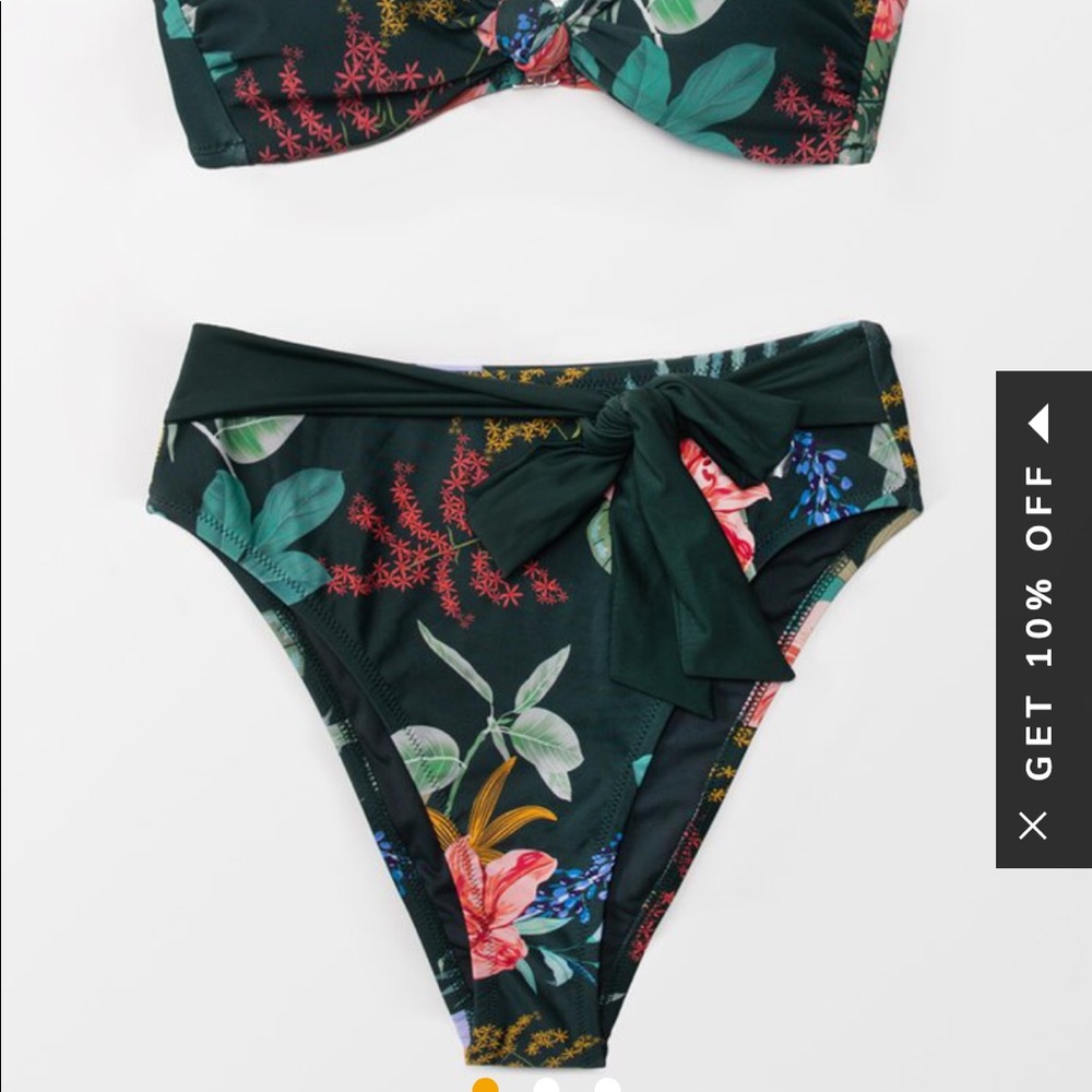 Cupshe high waisted two piece